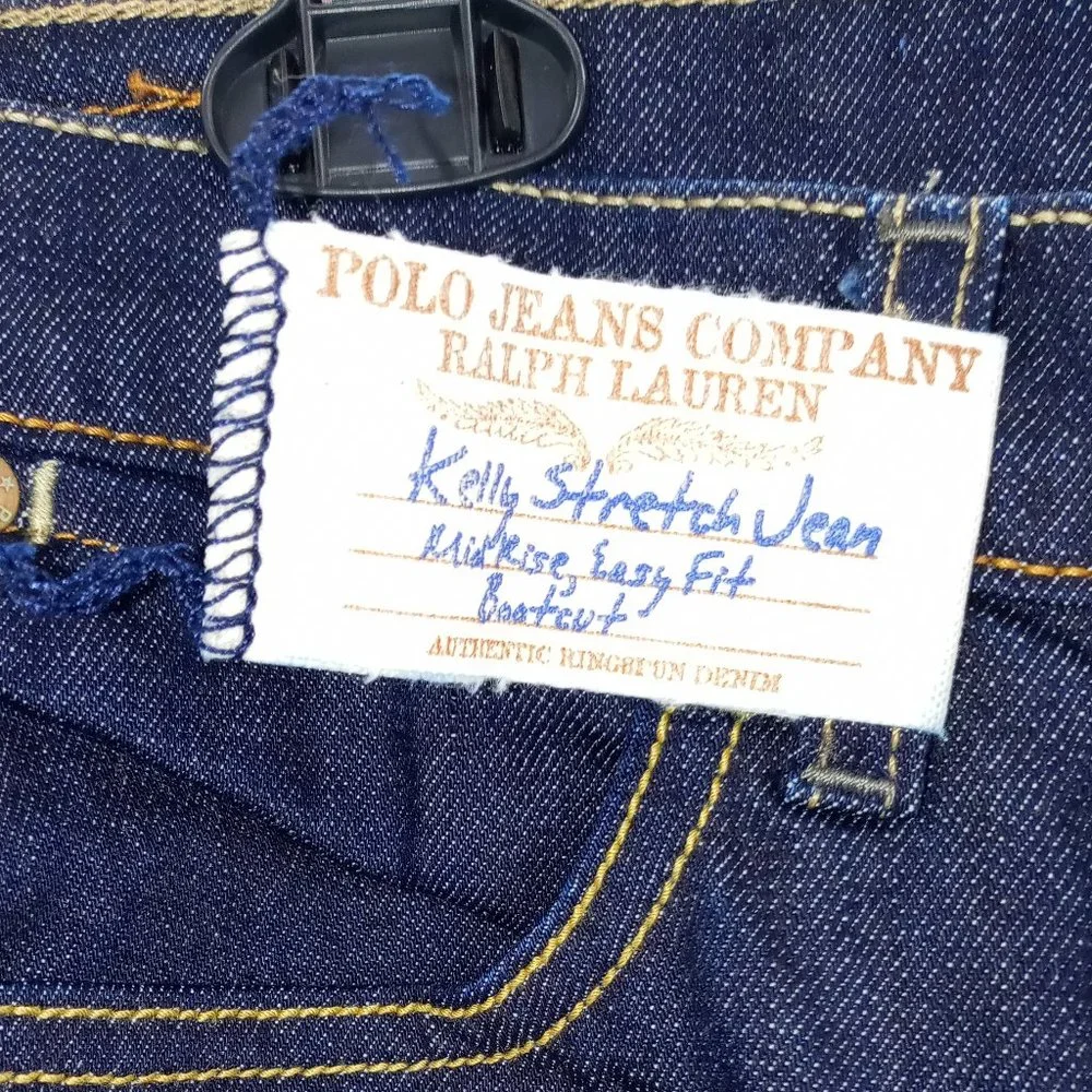 Polo Ralph Lauren Jean Co. Kelly Stretch Jean, Midrise, Easy Fit, Bootcut